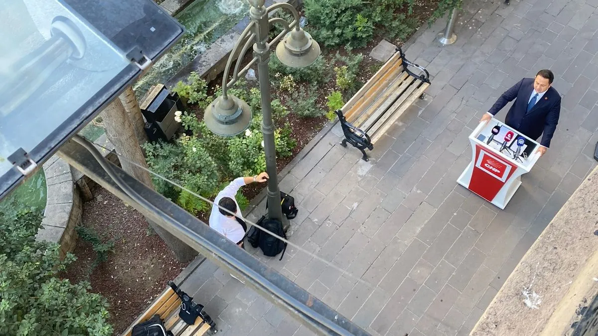 CHP’li vekile büyük şok! Bir kişi bile gelmedi: O fotoğrafa sabah.com.tr ulaştı