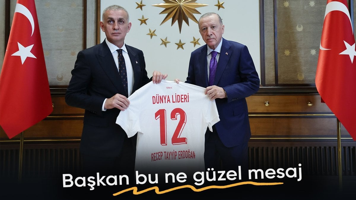 İbrahim Hacıosmanoğlu, Cumhurbaşkanı Recep Tayyip Erdoğan’ı ziyaret etti