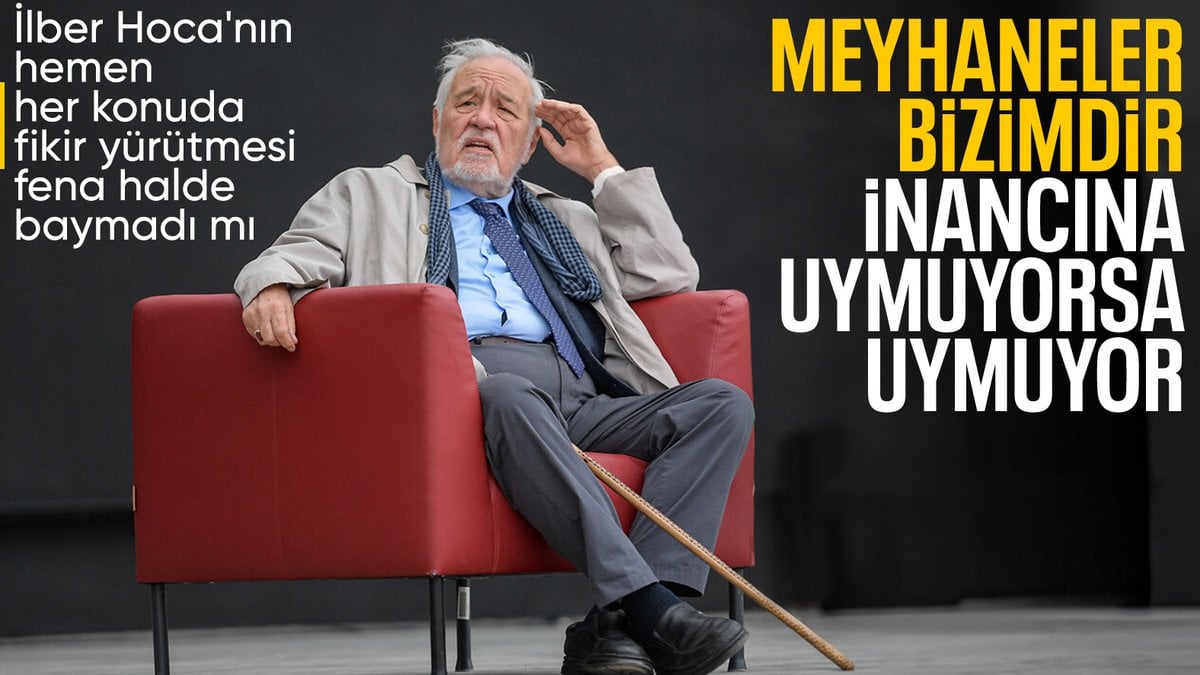 İlber Ortaylı’dan çok konuşulacak meyhane ve alkol çıkışı