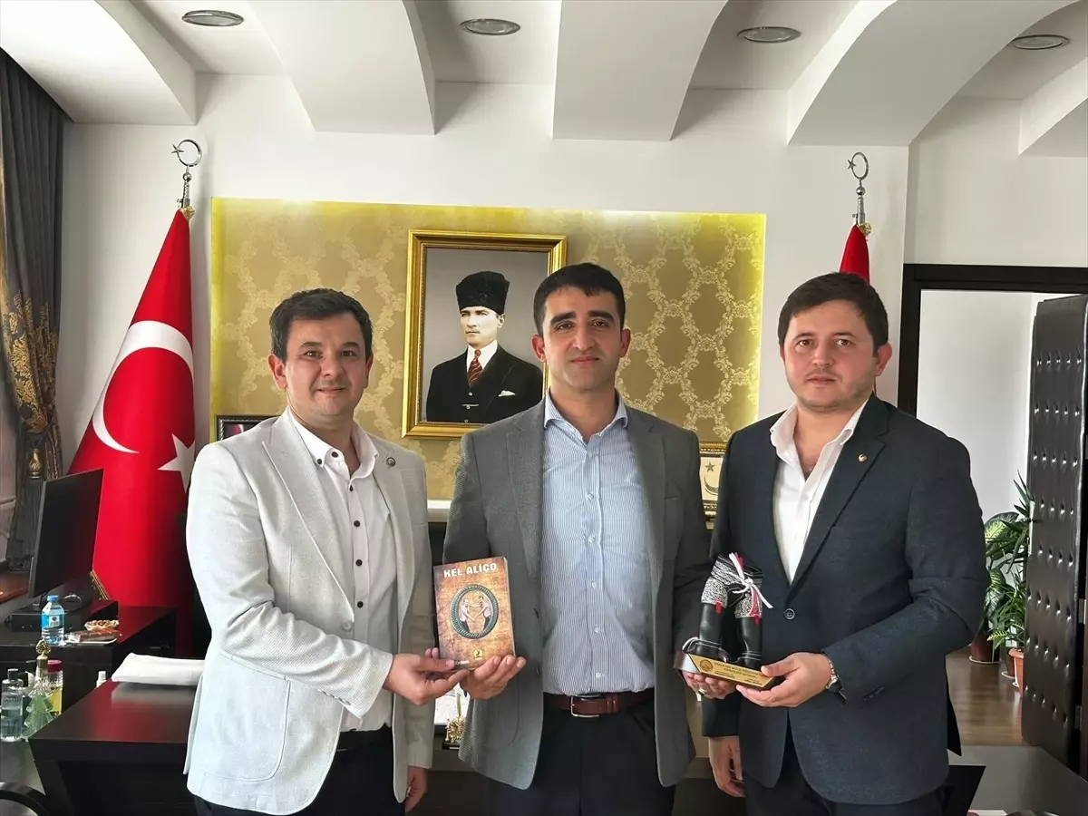 İpsala Kaymakamı Güreş Ağası’nı Kabul Etti