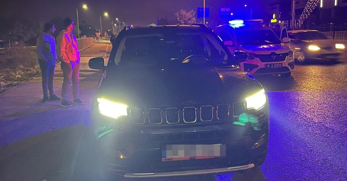 İstanbul’dan çaldığı ciple geldiği Bursa’da yakalandı
