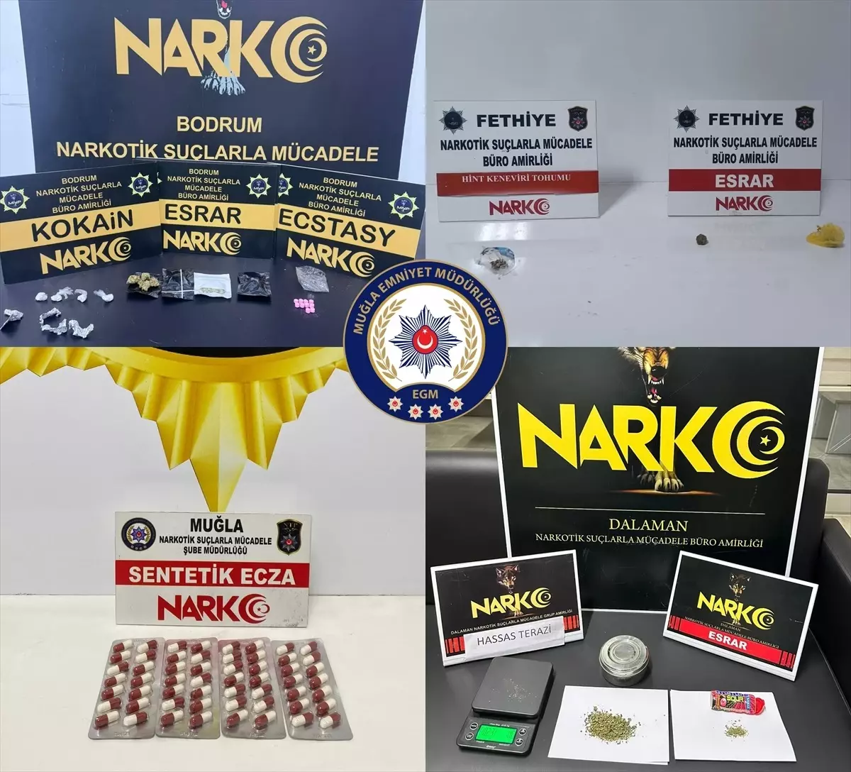 Muğla’da Uyuşturucu Operasyonu: 2 Tutuklama