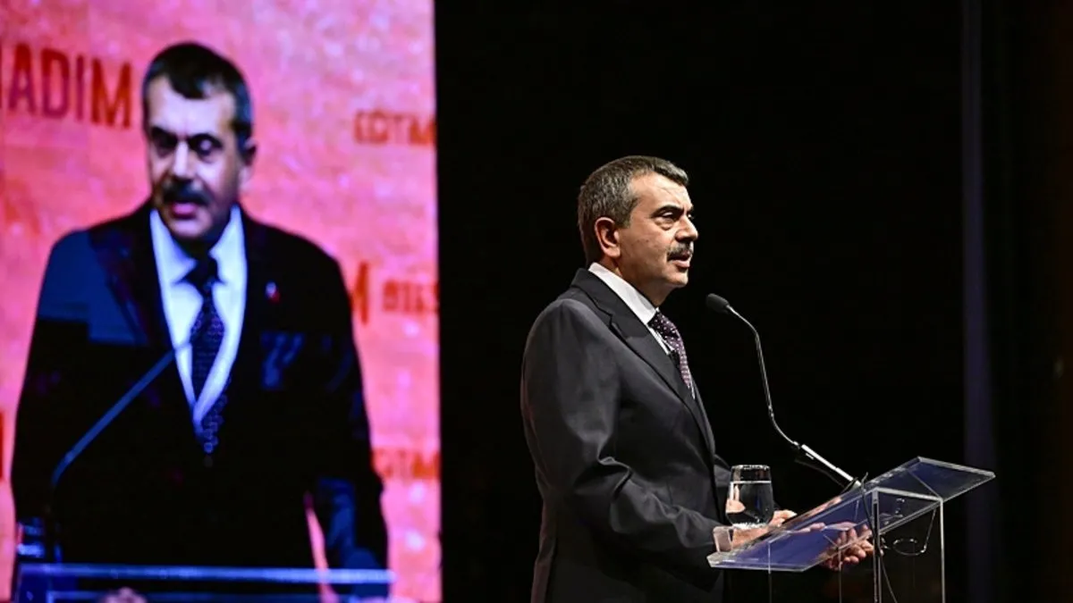 Bakan Tekin: Güçlü bir eğitim vizyonunu sunmaya çaba sarf ettik