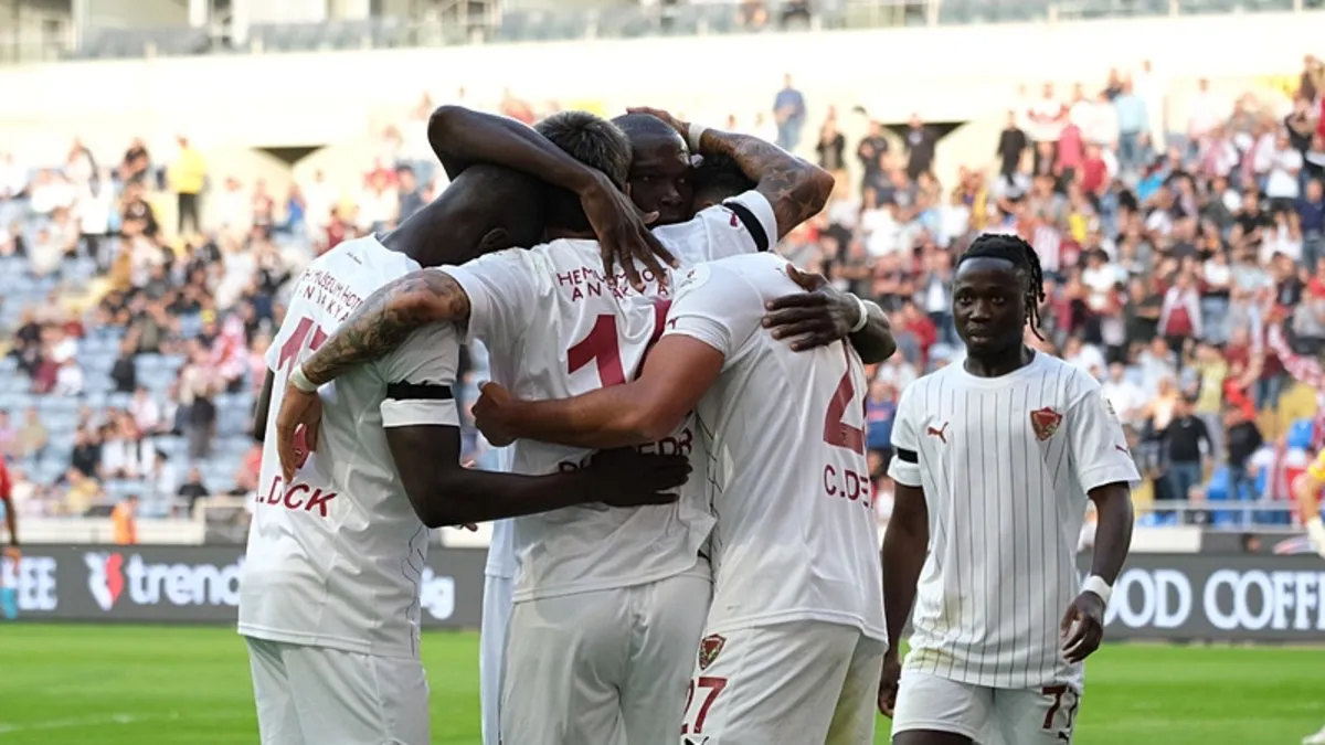 Hatayspor, bu sezon ilk kazandı: 3-1