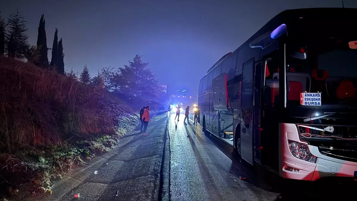 Osmangazi’de Otobüs Kazası: 1 Ölü