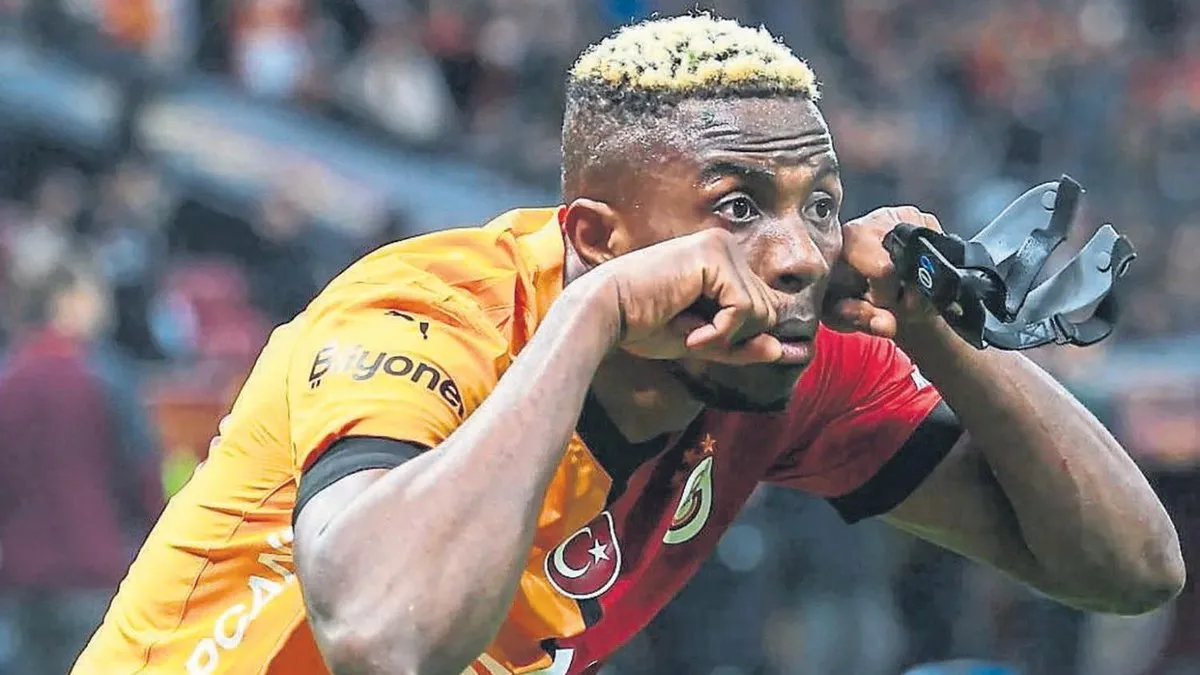 Aslan pençesi Osimhen