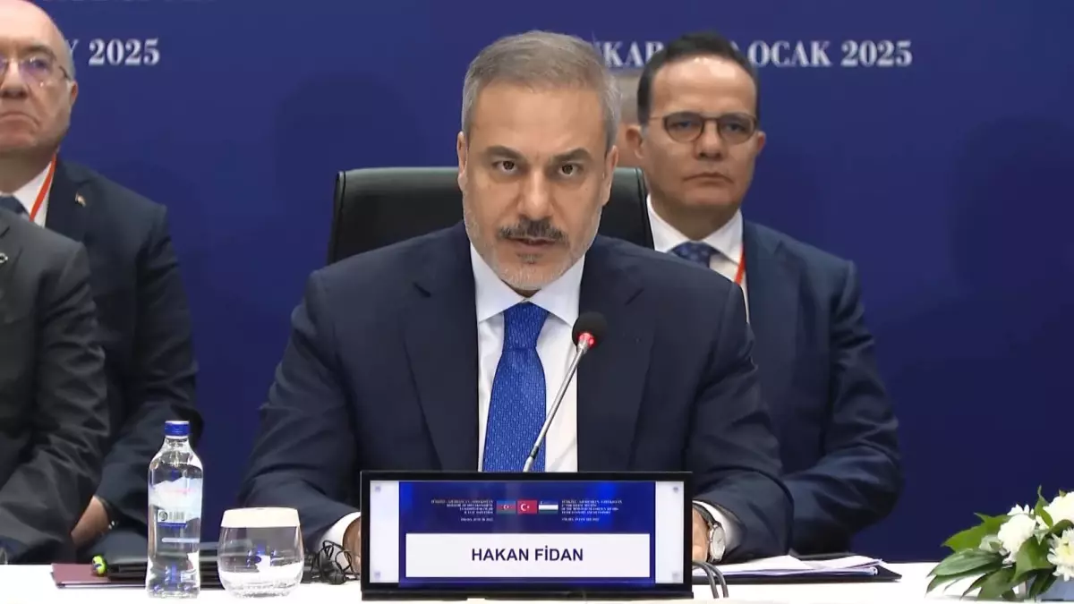 Bakan Fidan: Suriye’nin istikrarı ve gelişimiyle bölgesel istikrar ve güvenlik sağlanacak