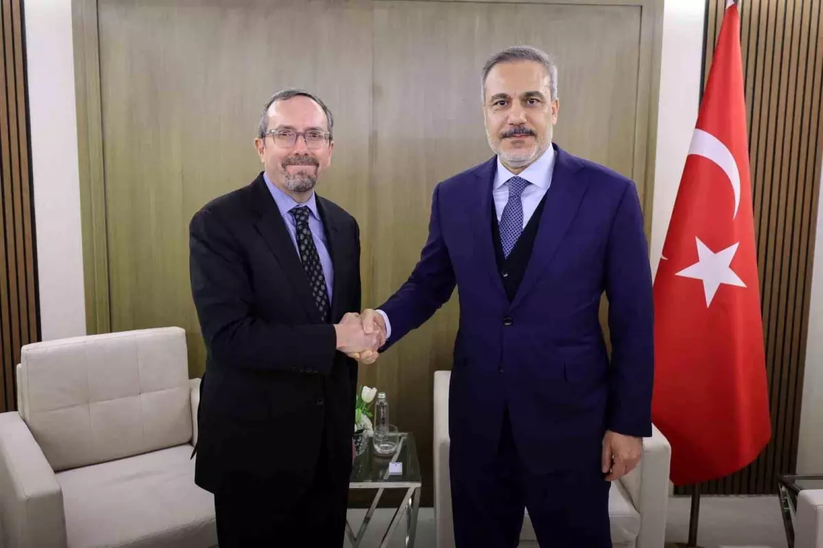 Fidan, Suudi Arabistan’da ABD’li Yetkiliyi Kabul Etti