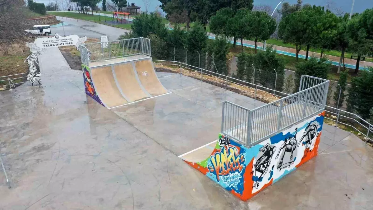 Darıca’ya Yeni Skate Park İnşa Edildi