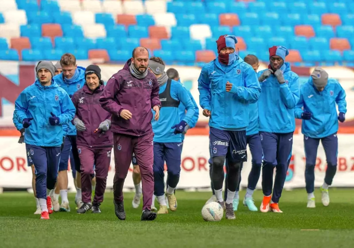 Trabzonspor Rizespor Maçına Hazır