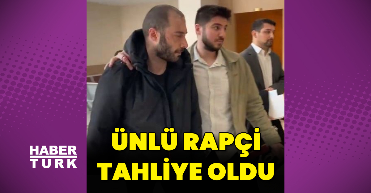 Rapçi Sansar Salvo tahliye edildi